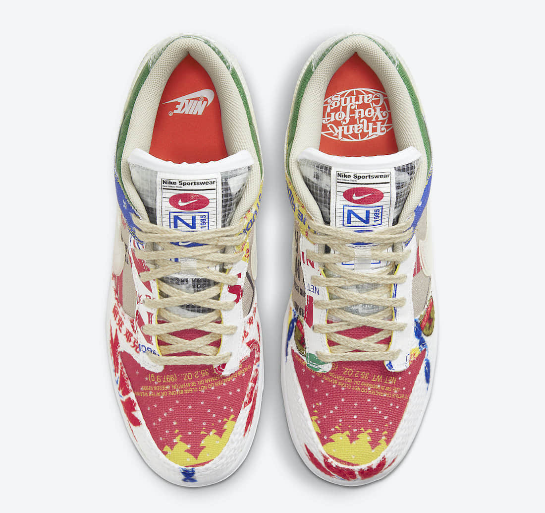 买鞋还送购物袋!Nike Dunk Low “City Market”下月登场! 货号:DA6125-900
