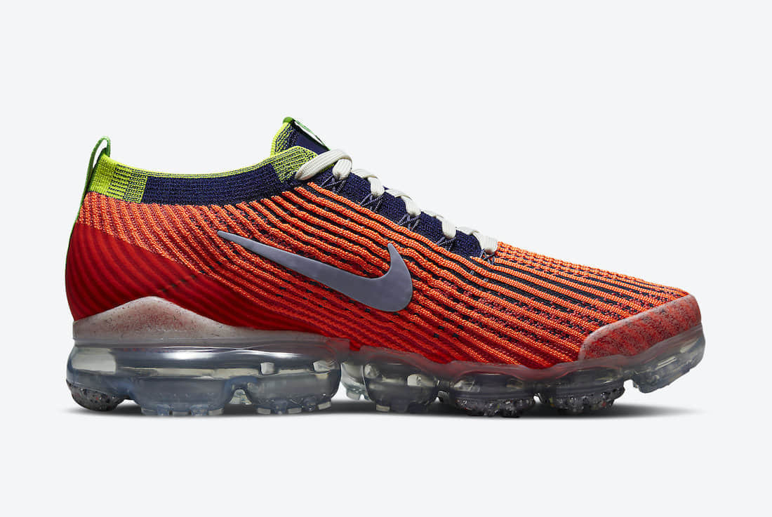 吸睛撞色鸳鸯!这双VaporMax辨识度一流! 货号:DH1307-200