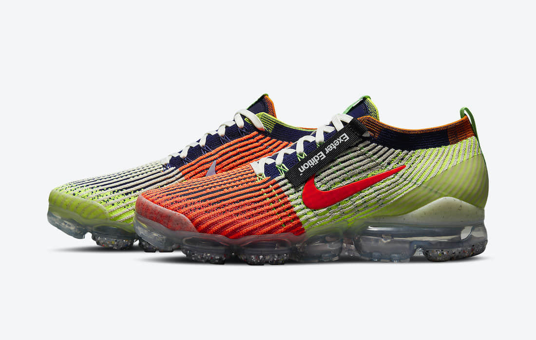 吸睛撞色鸳鸯!这双VaporMax辨识度一流! 货号:DH1307-200