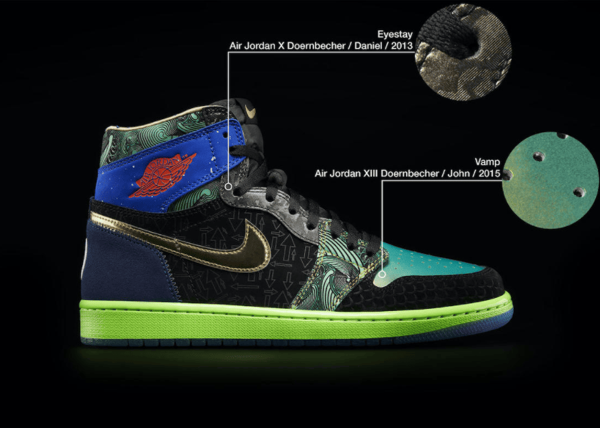 超限量!仅17双!慈善AJ1“ What the Doernbecher”首度曝光!