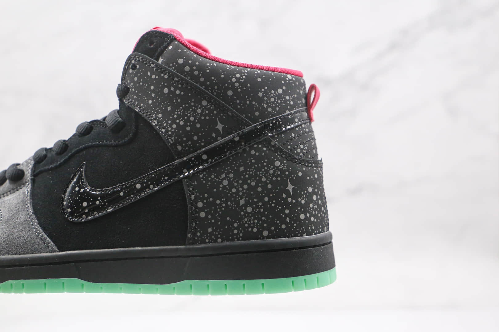 耐克Nike Dunk SB Yeezy纯原版本高帮DUNK椰子夜光北极光板鞋内置Zoom气垫原档案数据开发 货号:313171-063