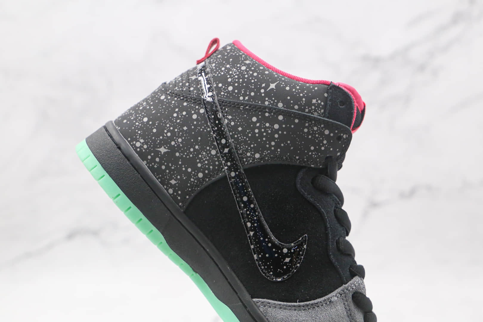 耐克Nike Dunk SB Yeezy纯原版本高帮DUNK椰子夜光北极光板鞋内置Zoom气垫原档案数据开发 货号:313171-063