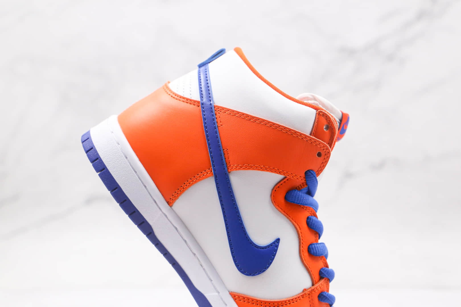 耐克Nike SB Dunk High Danny Supa纯原版本高帮SB DUNK四大天王白蓝橙色板鞋原楦头纸板打造 货号:AH0471-841