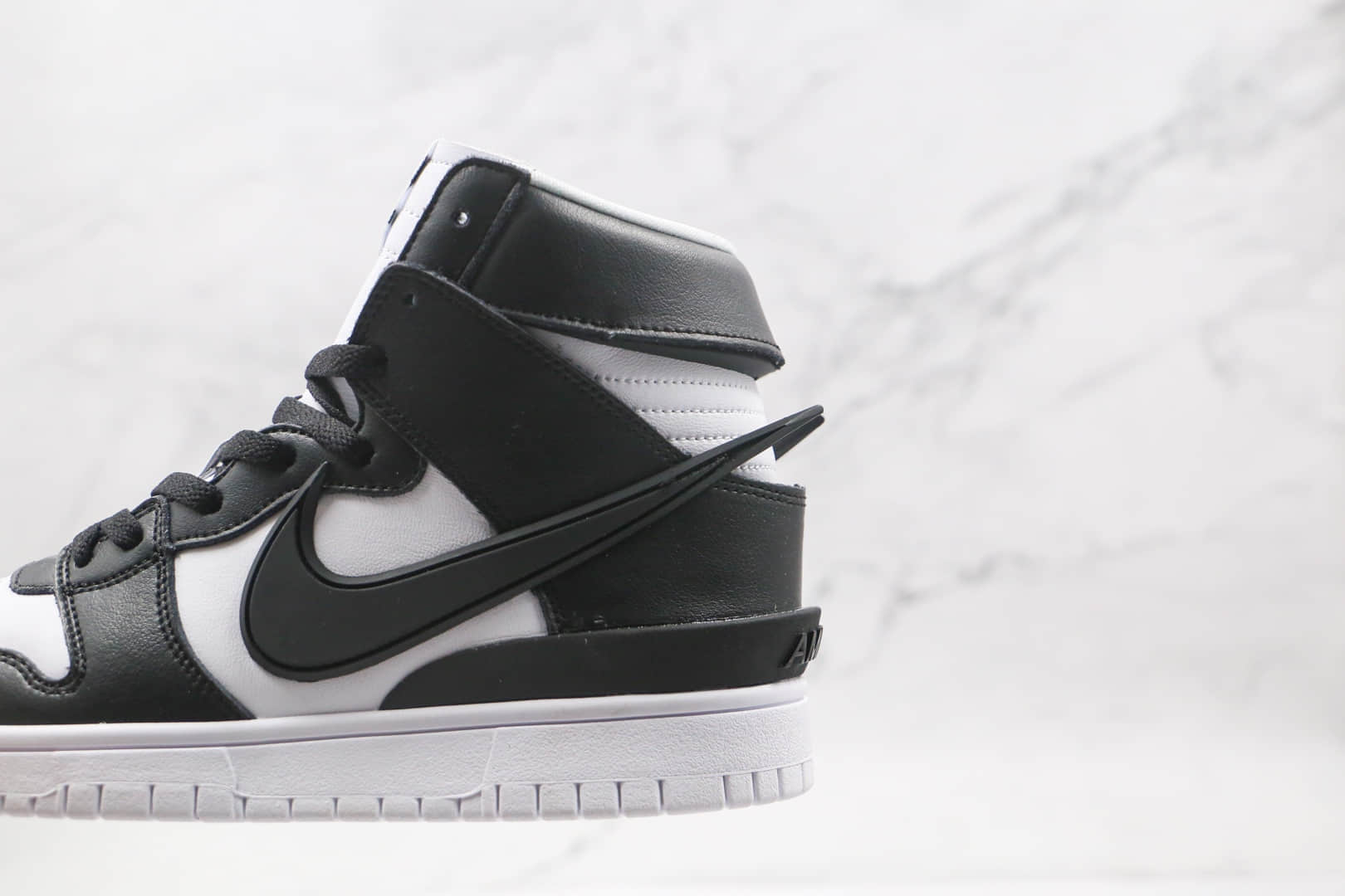 耐克Ambush x Nike Dunk High纯原版本吴亦凡同款高帮Dunk黑白板鞋一比一打造 货号:CU7544-001