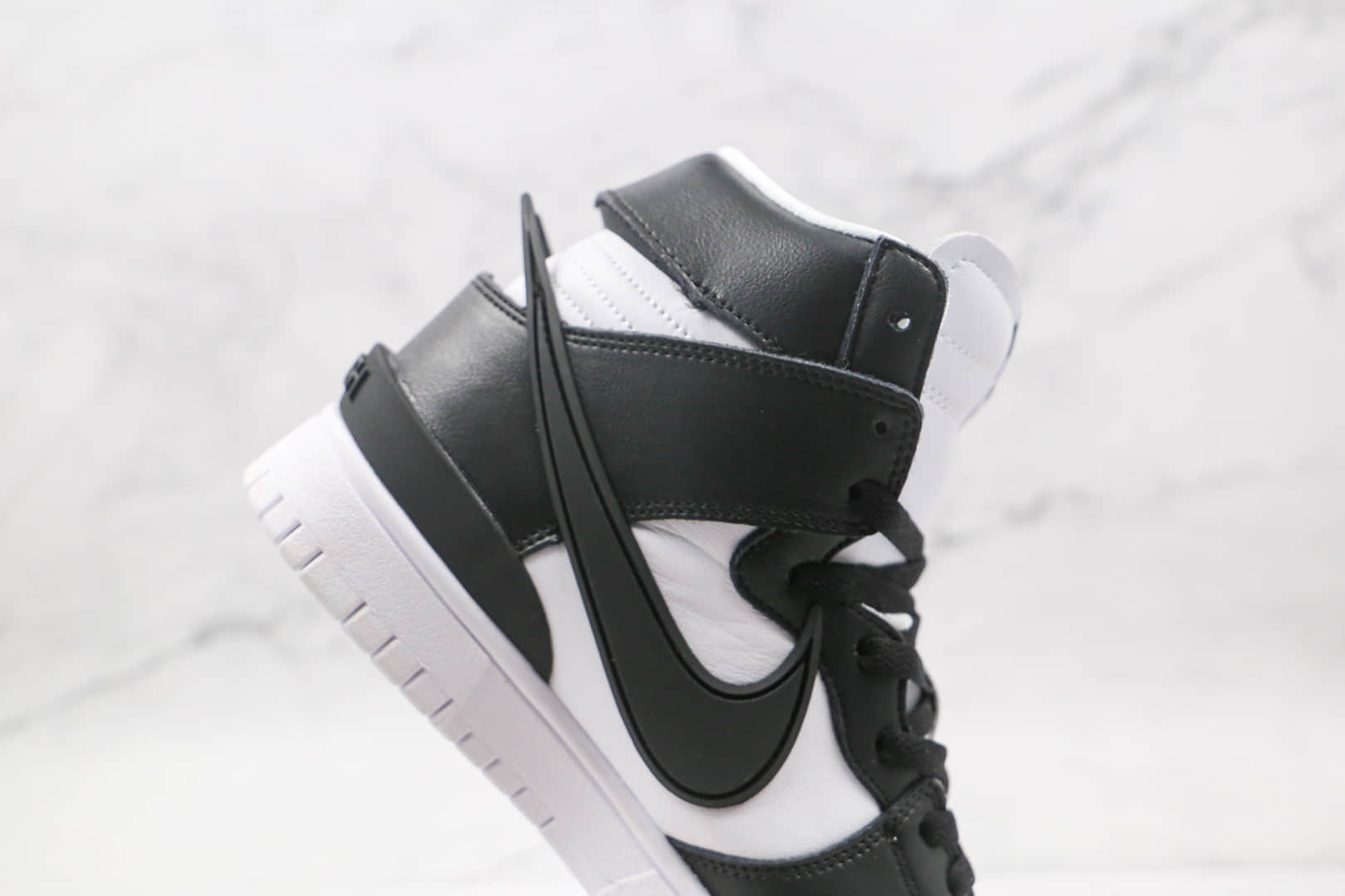 耐克Ambush x Nike Dunk High纯原版本吴亦凡同款高帮Dunk黑白板鞋一比一打造 货号:CU7544-001