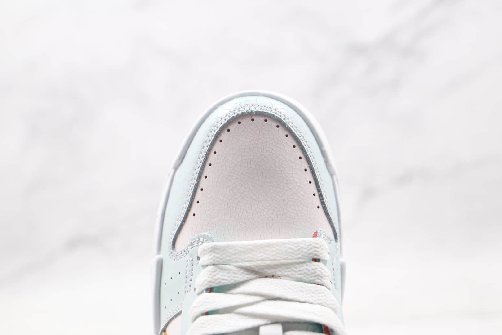 耐克Nike Dunk Low Disrupt纯原版本低帮DUNK刮刮乐紫禁城白绿宝石珍珠板鞋内置气垫 货号:DC3282-013