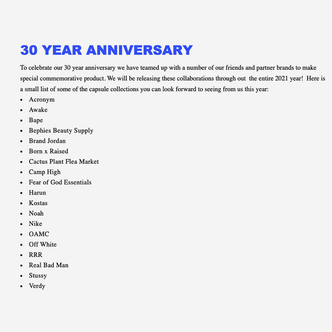 Union诞生30周年纪念!联名阵容超强大!你最期待AJ还是?