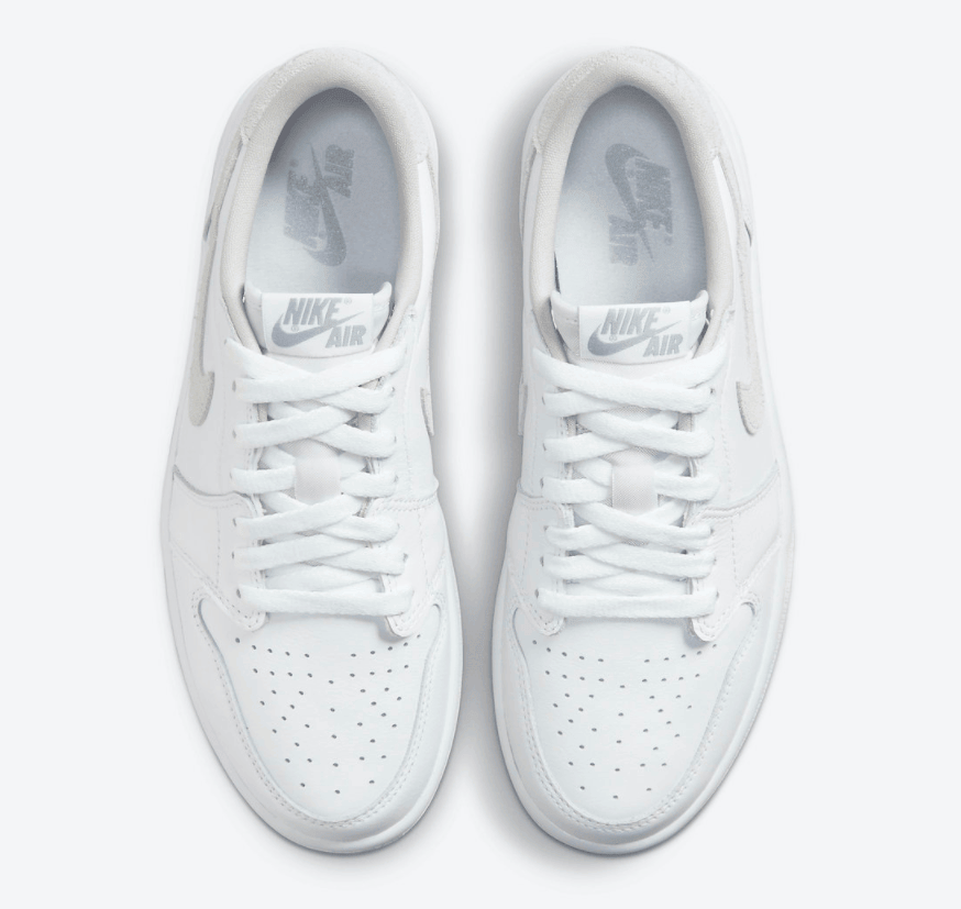 元年白灰配色!这双低帮AJ1四季百搭! 货号:CZ0775-100