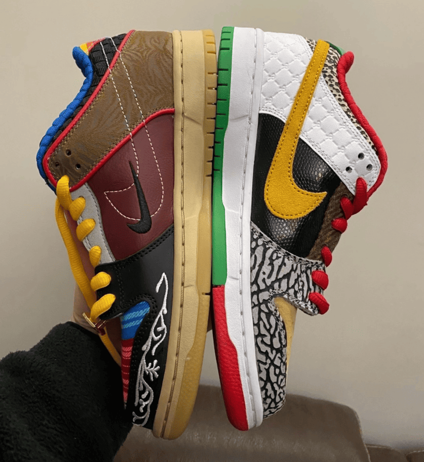 不对称鸳鸯设计!全新Nike SB Dunk Low细节多到数不过来!