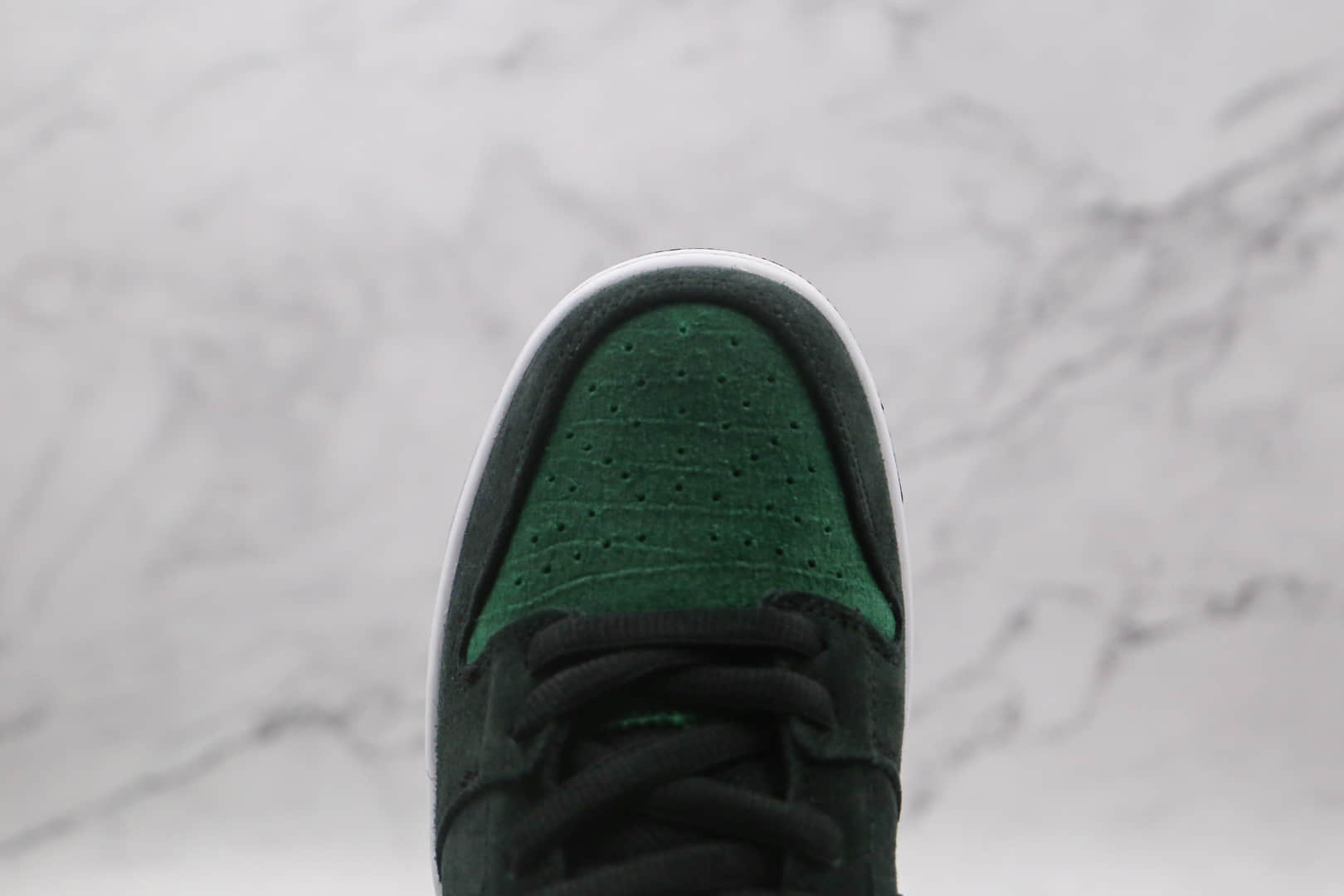 耐克Nike Dunk Low Pro SB Green Cork纯原版本低帮SB DUNK绿鳄黑绿板鞋内置Zoom气垫 货号:304292-055