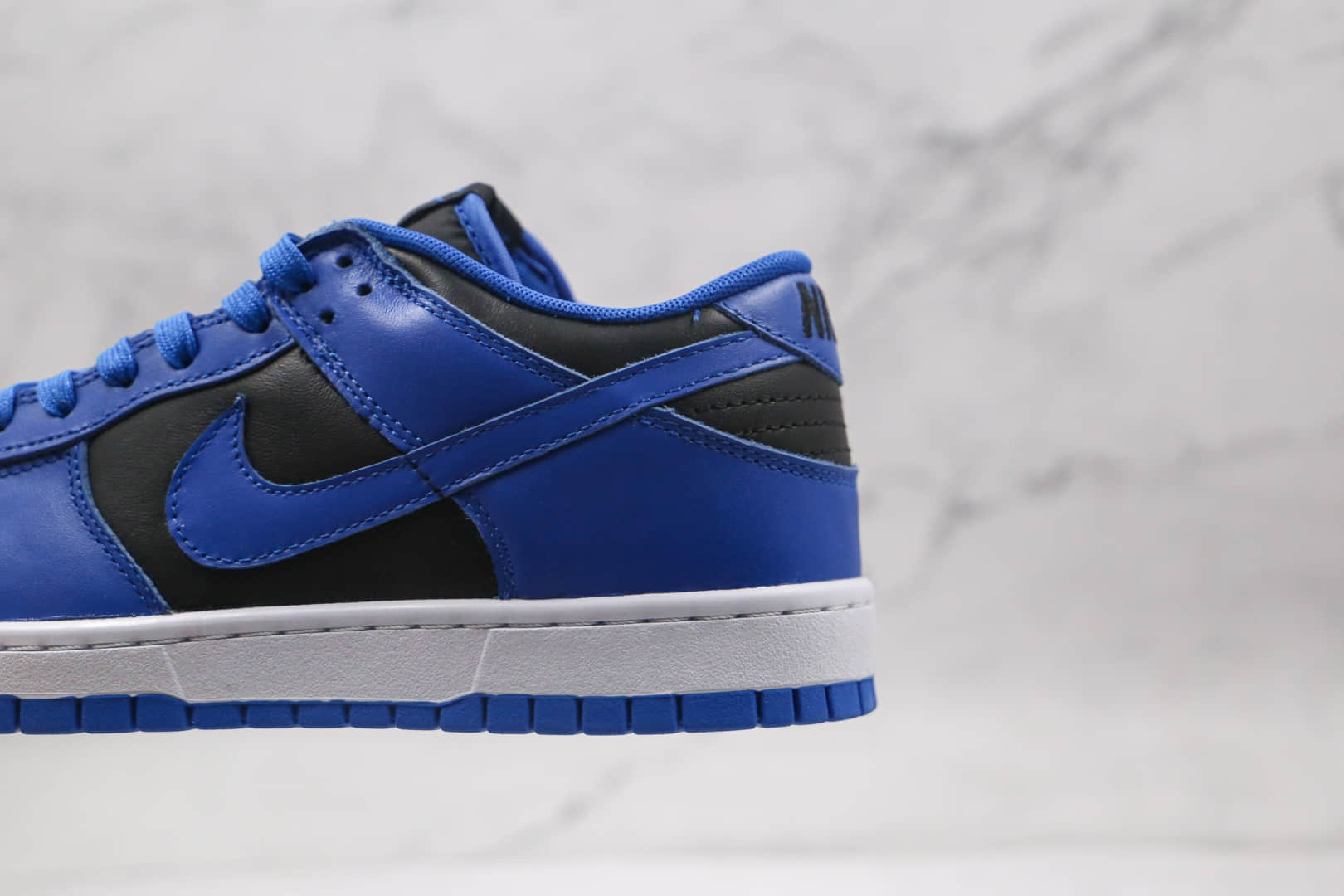 耐克Nike SB Dunk Low PRO QS纯原版本低帮SB DUNK黑钴蓝色板鞋原楦头纸板打造 货号:DD1391-001