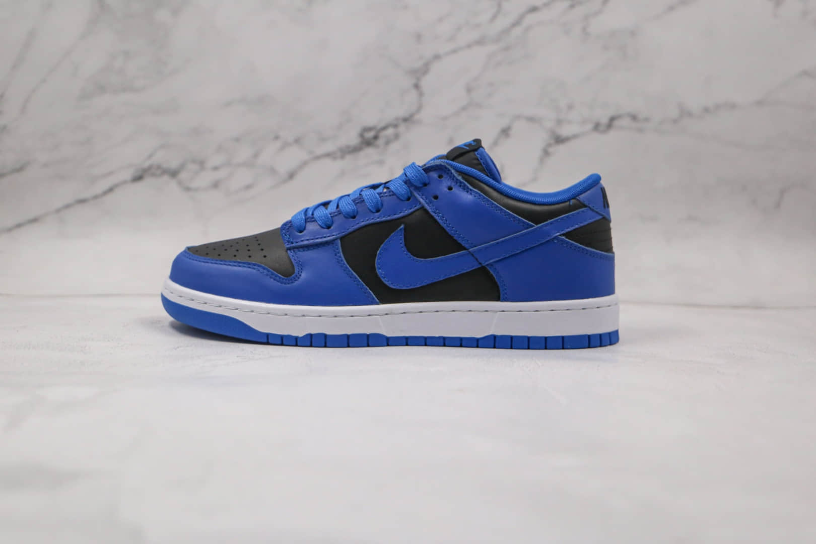 耐克Nike SB Dunk Low PRO QS纯原版本低帮SB DUNK黑钴蓝色板鞋原楦头纸板打造 货号:DD1391-001