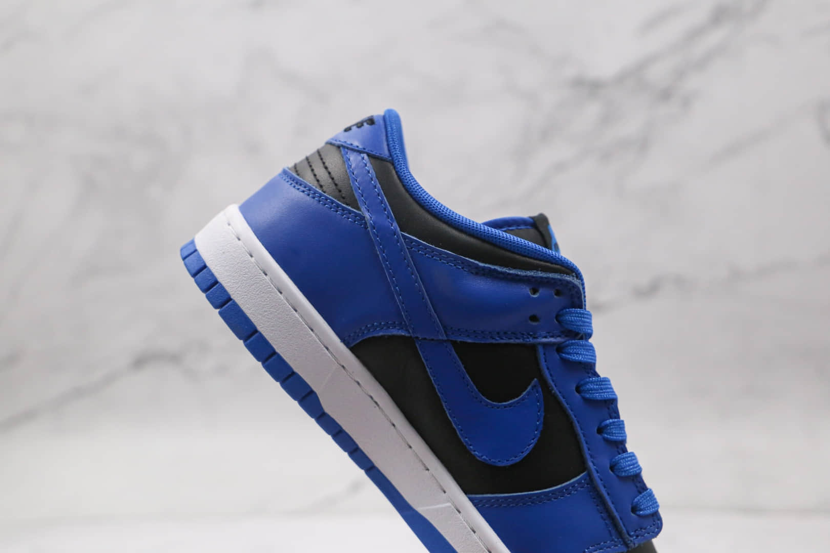 耐克Nike SB Dunk Low PRO QS纯原版本低帮SB DUNK黑钴蓝色板鞋原楦头纸板打造 货号:DD1391-001