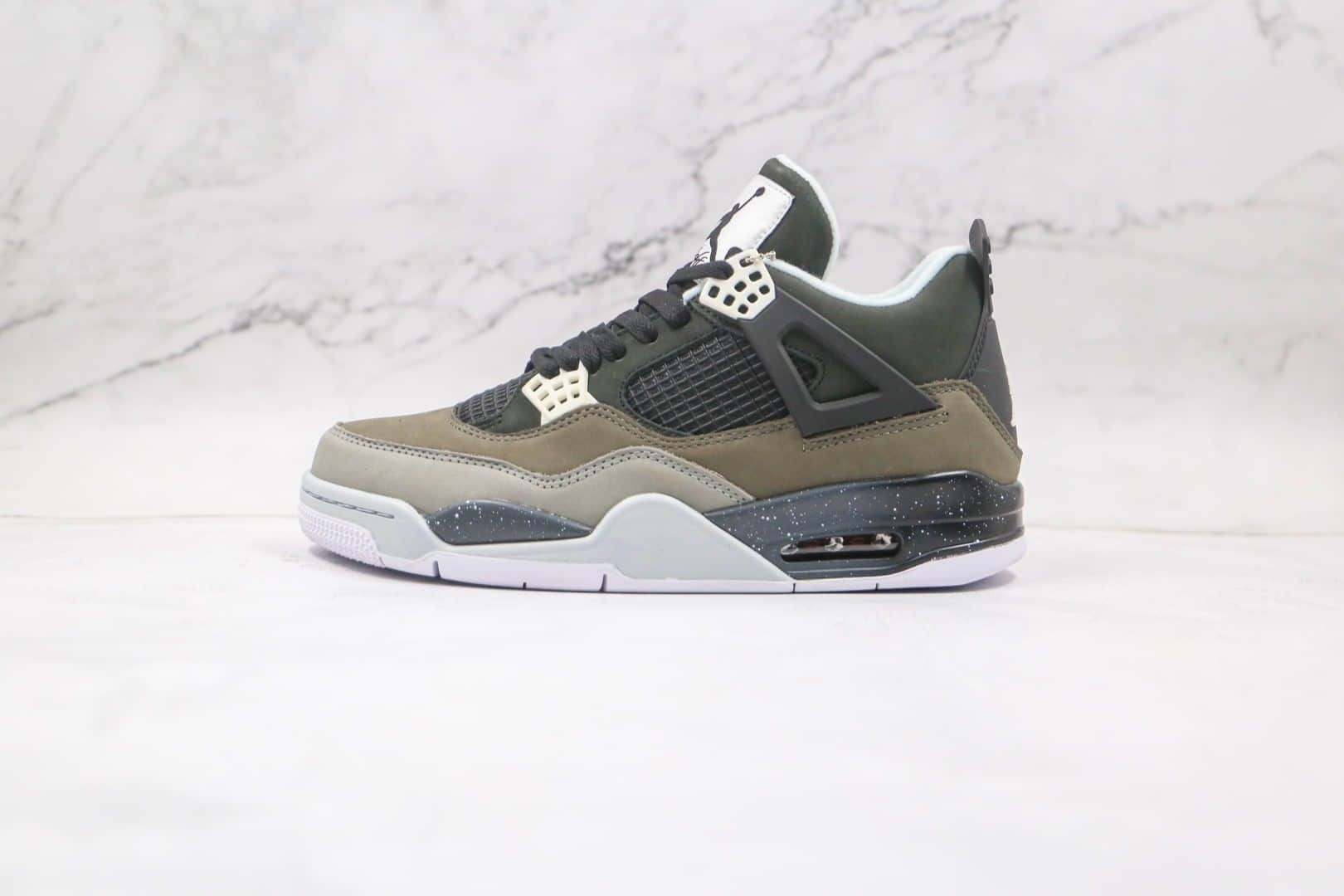 乔丹Air Jordan 4纯原版本绿色奥利奥AJ4恐惧限定配色篮球鞋原档案数据开发 货号:626969-030