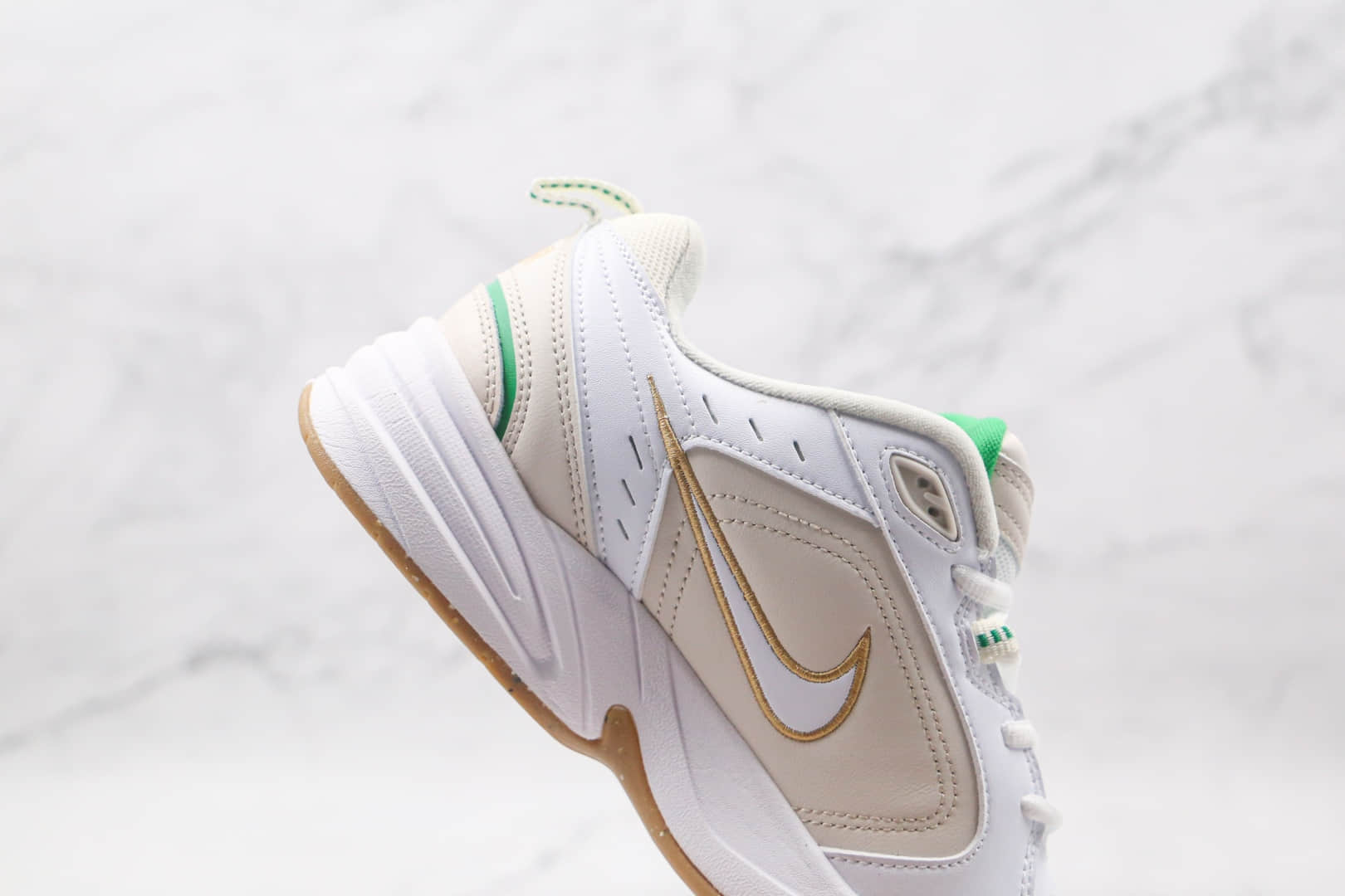 耐克Nike Air Monarch M2K纯原版本元年复古M2K白黄色老爹鞋原档案数据开发 货号:415445-102