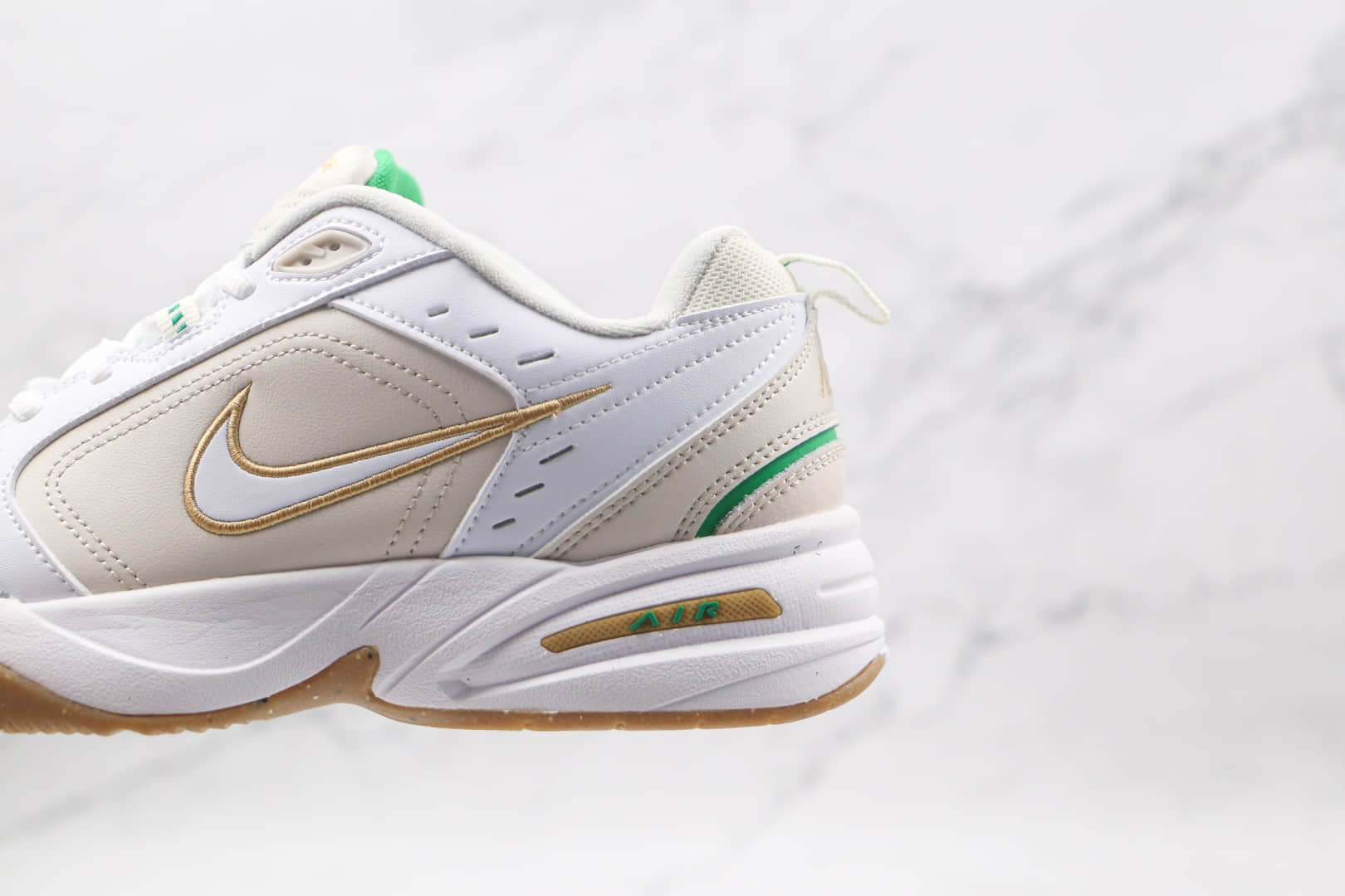 耐克Nike Air Monarch M2K纯原版本元年复古M2K白黄色老爹鞋原档案数据开发 货号:415445-102