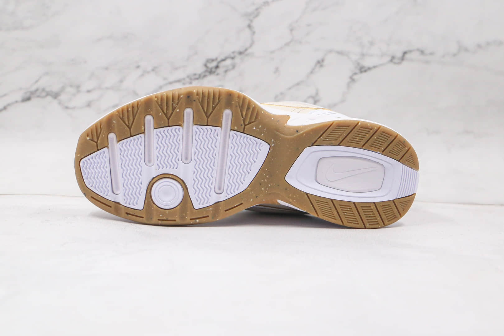 耐克Nike Air Monarch M2K纯原版本元年复古M2K白黄色老爹鞋原档案数据开发 货号:415445-102