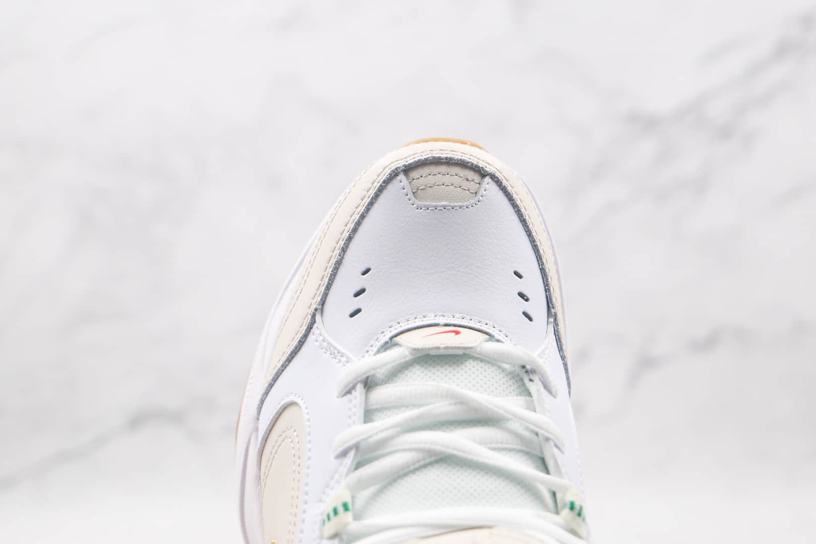 耐克Nike Air Monarch M2K纯原版本元年复古M2K白黄色老爹鞋原档案数据开发 货号:415445-102