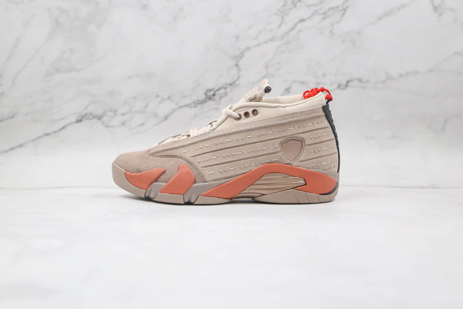 乔丹Air Jordan 14 Low x CLOT陈冠希联名款纯原版本兵马俑AJ14中国结铜钱篮球鞋原盒原标 货号:DC9857-200