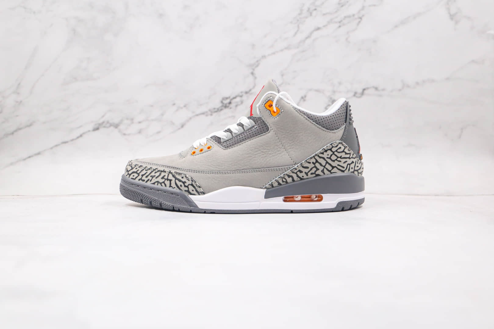 乔丹Air Jordan 3 Cool Grey 2020纯原版本酷灰色AJ3篮球鞋原楦头纸板打造 (ID:62492) - 图片1