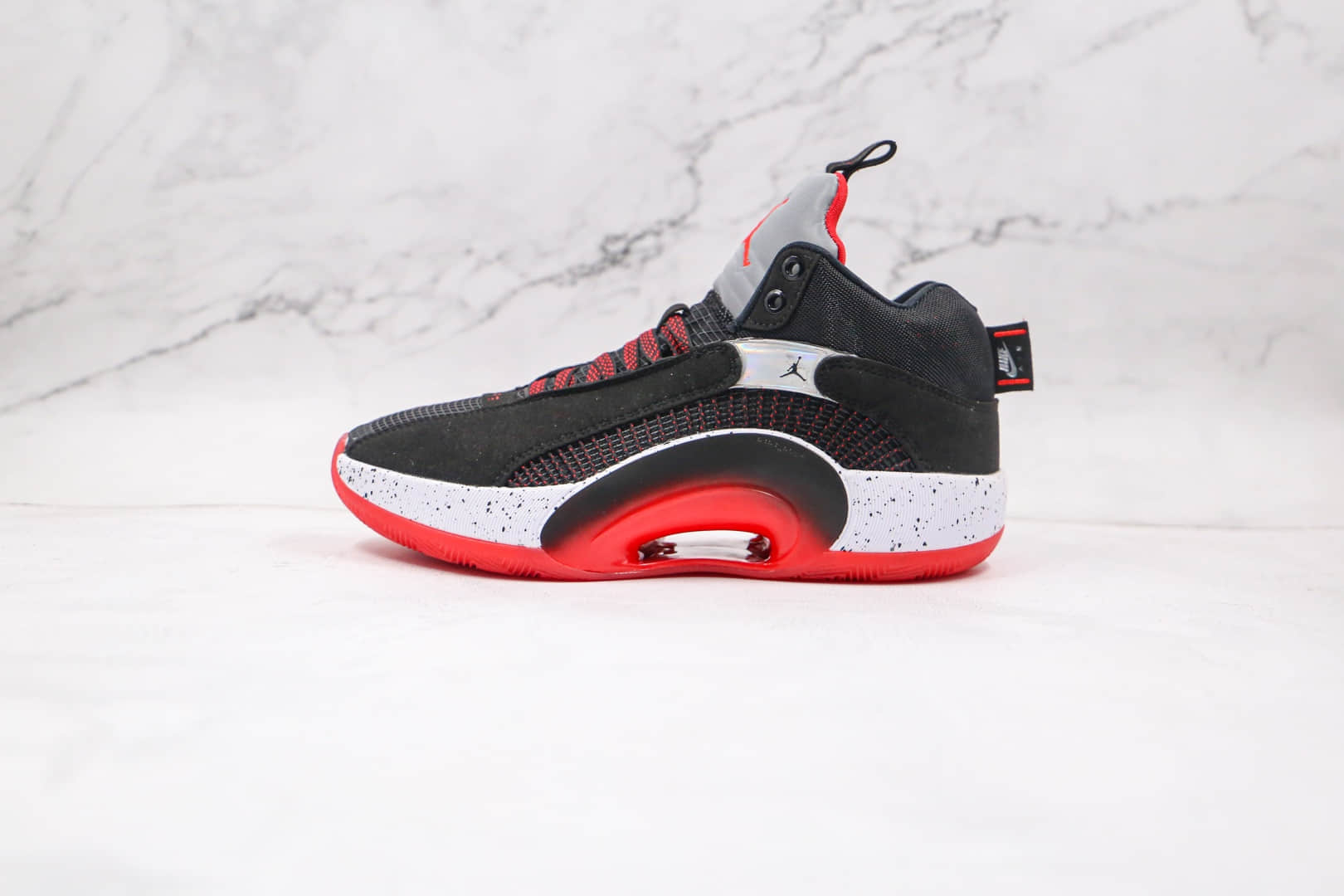 乔丹Air Jordan XXXV Sp-Tp Pf纯原版本黑白红色AJ35代篮球鞋内置Zoom气垫支持实战 (ID:62676) - 图片1