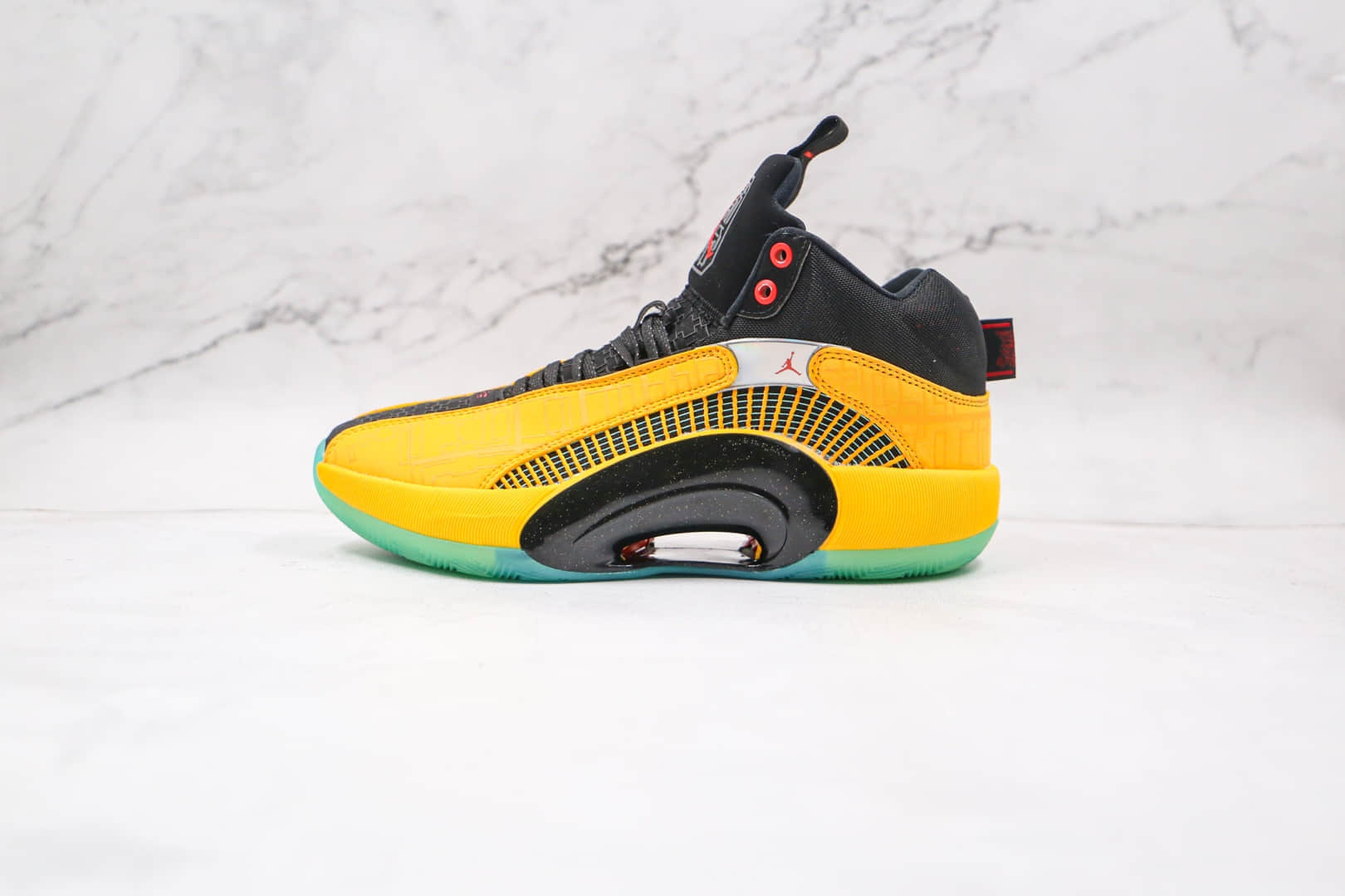 乔丹Air Jordan 35 FC PF Dynasties纯原版本紫金黑黄AJ35篮球鞋原档案数据开发原盒原标 货号:DD3044-700
