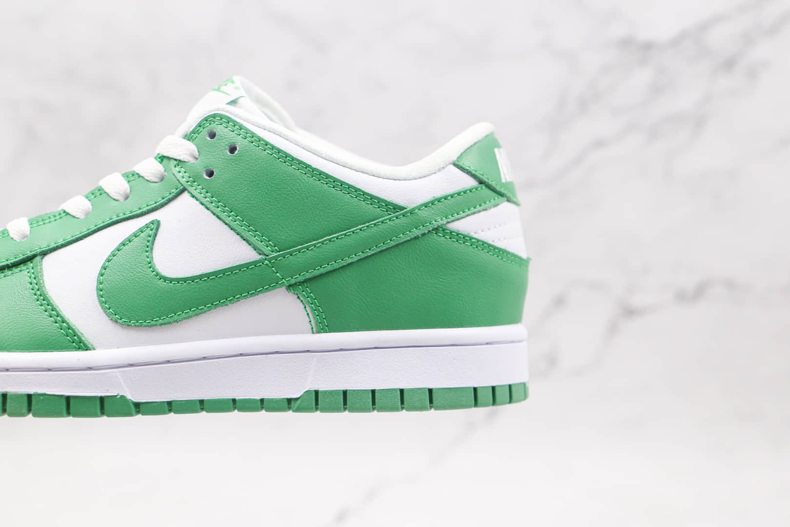 耐克Nike SB Dunk Low Green Tender powder 2021纯原版本低帮SB DUNK白绿色嫩巴黎环保主题板鞋内置气垫 货号:CU1726-188