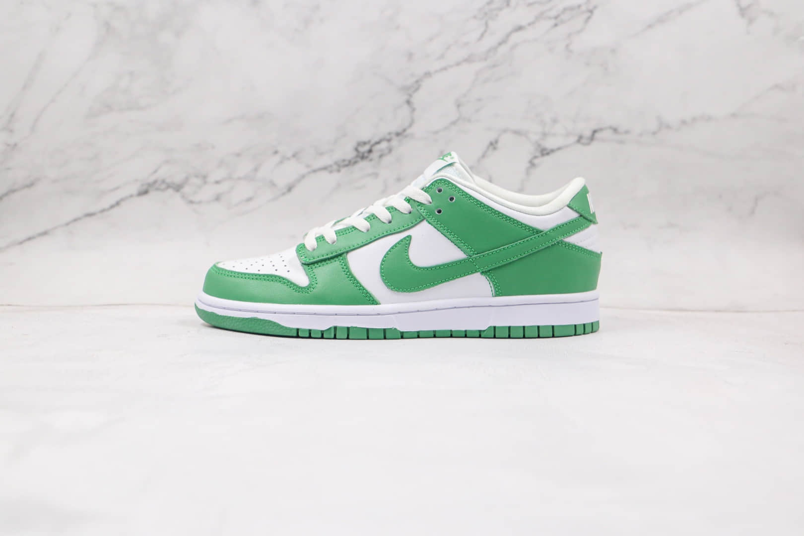 耐克Nike SB Dunk Low Green Tender powder 2021纯原版本低帮SB DUNK白绿色嫩巴黎环保主题板鞋内置气垫 货号:CU1726-188