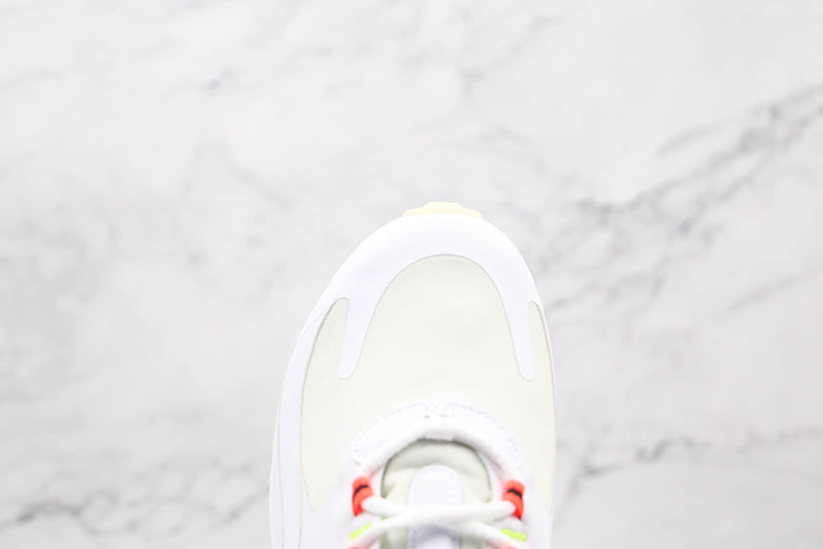 耐克Nike Air Max 270 React纯原版本半掌气垫Max270白绿黑色内置真小潘气垫 货号:CZ6685-100