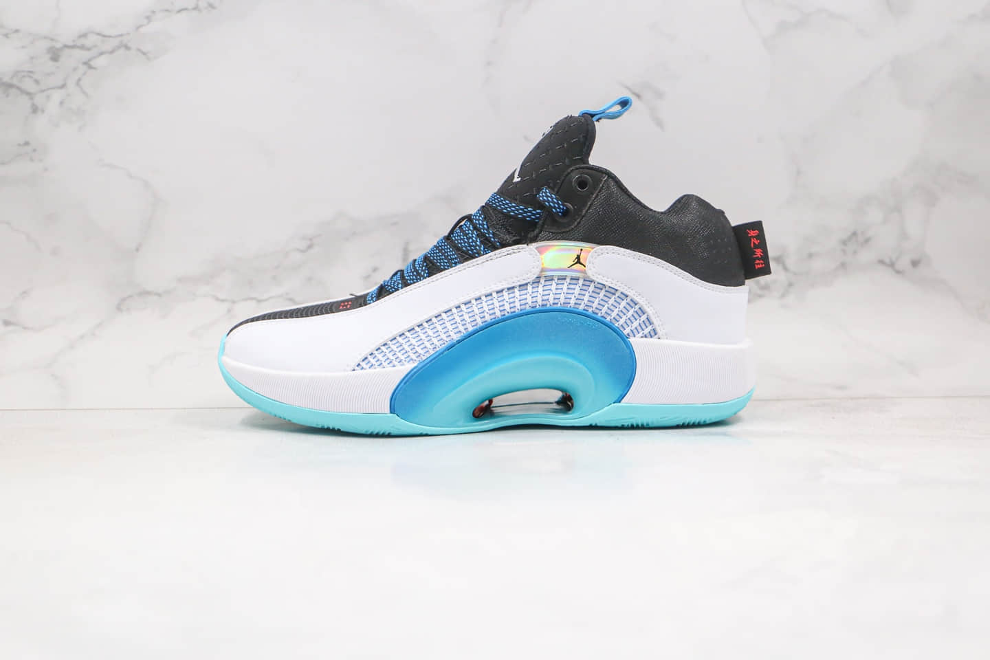 乔丹Air Jordan 35 DNA纯原版本白蓝色AJ35篮球鞋内置气垫支持实战 货号:CZ8153-100