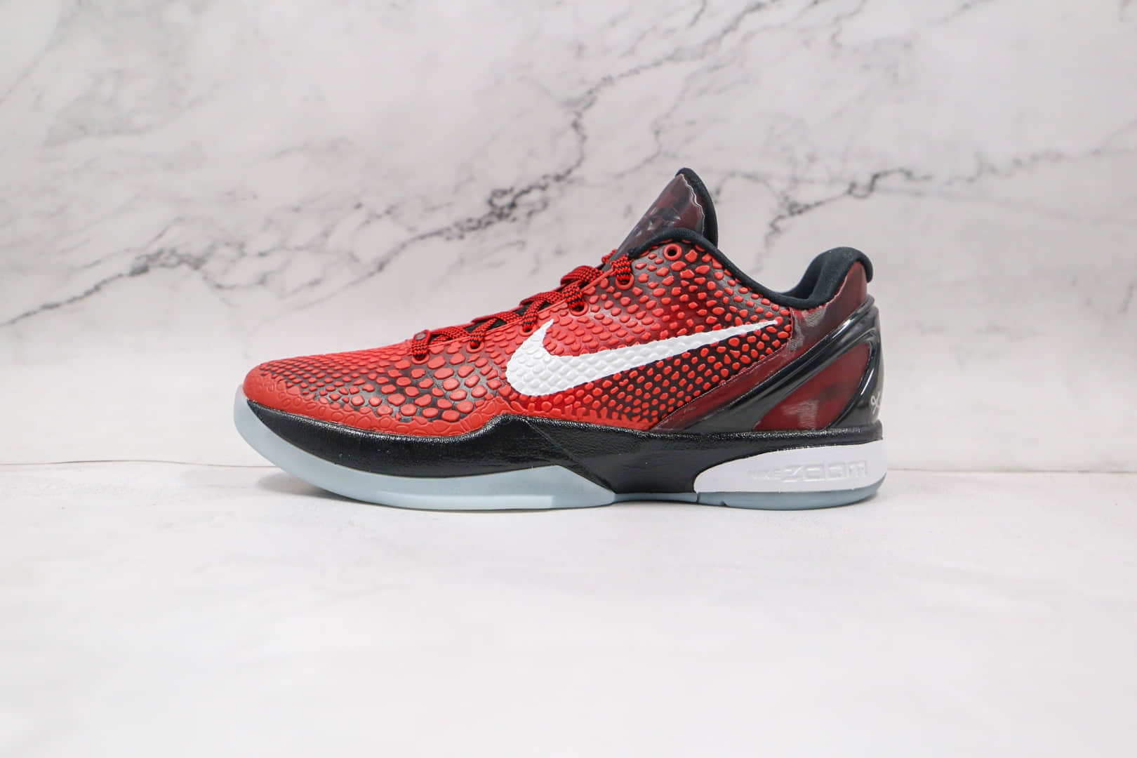 耐克Nike Zoom Kobe VI灭世纯原版本科比6代全明星黑红色篮球鞋内置气垫碳板支持实战 (ID:63358) - 图片1