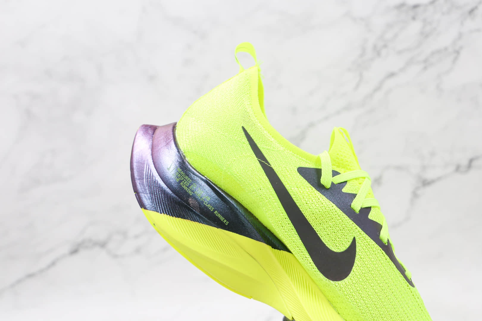 耐克Nike Air Zoom Alphafly NEXT%纯原版本马拉松3M荧光绿气垫慢跑鞋原档案数据开发 货号:DC5238-702