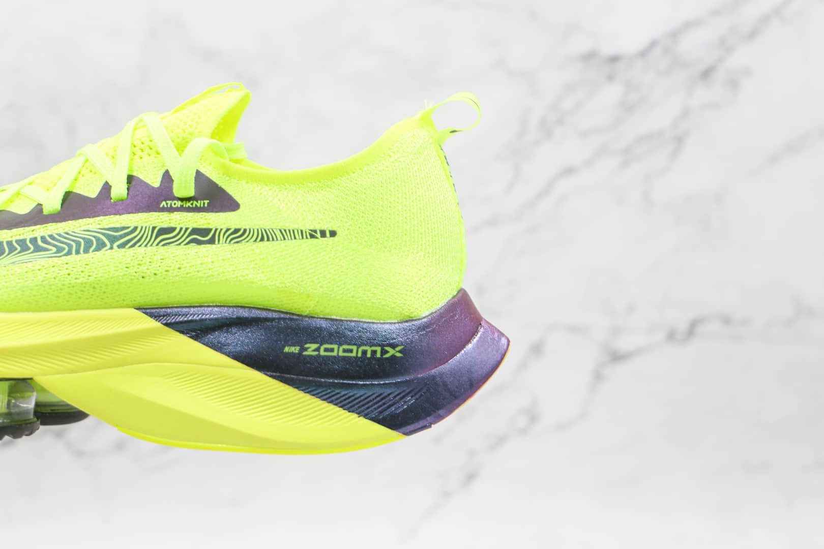耐克Nike Air Zoom Alphafly NEXT%纯原版本马拉松3M荧光绿气垫慢跑鞋原档案数据开发 货号:DC5238-702