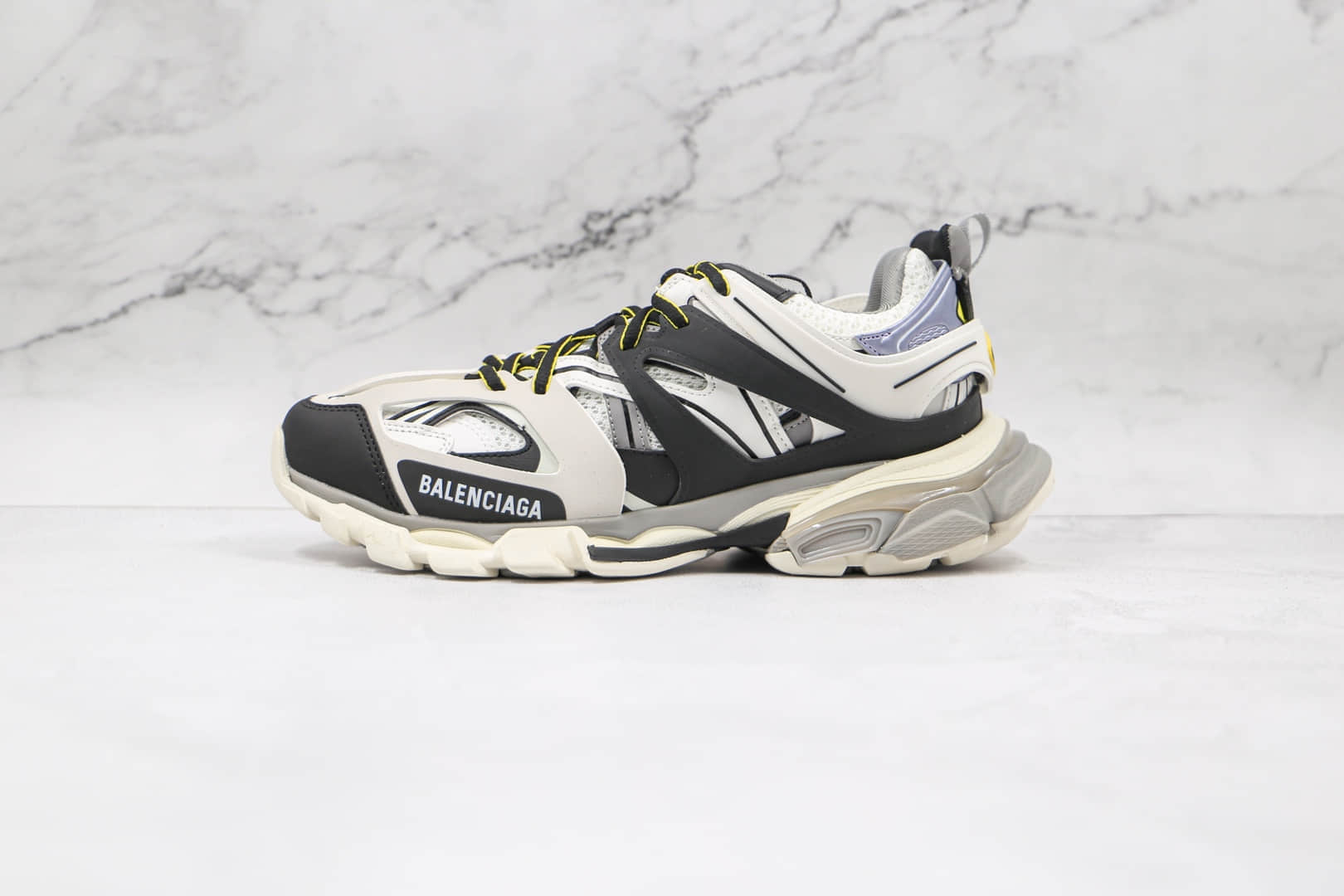 巴黎世家Balenciaga Track纯原版本三代黑白色复古老爹鞋原盒配件齐全原档案数据开发 (ID:63758) - 图片1