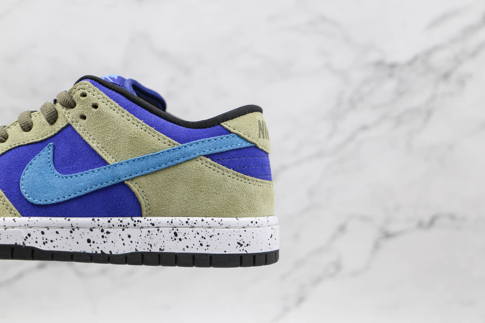 耐克Nike SB Dunk Low Celadon纯原版本低帮Dunk翻毛皮板鞋青瓷原档案数据开发 货号:BQ6817-301