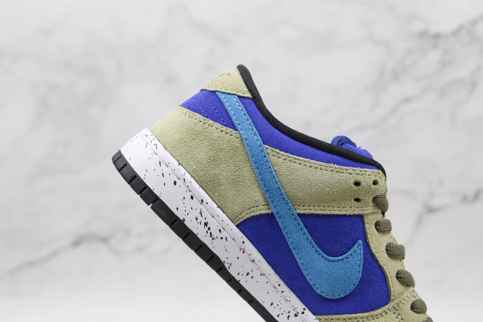 耐克Nike SB Dunk Low Celadon纯原版本低帮Dunk翻毛皮板鞋青瓷原档案数据开发 货号:BQ6817-301