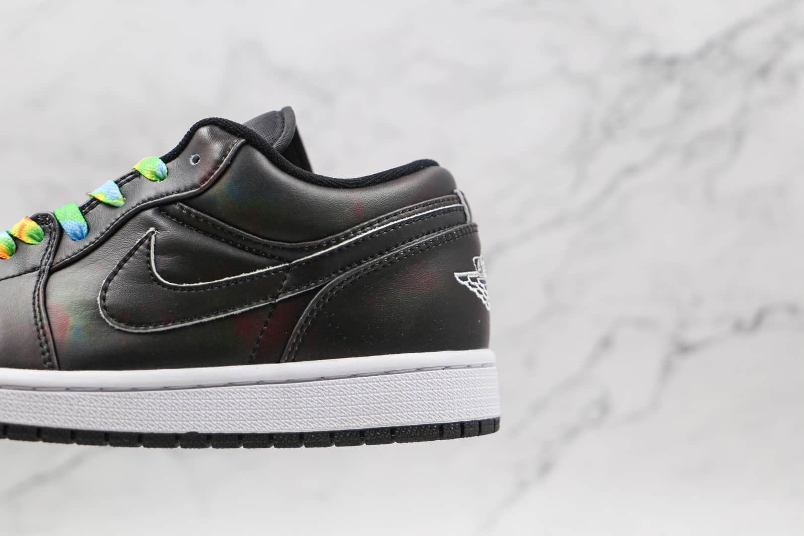 乔丹Air Jordan 1 Low纯原版本低帮AJ1热成像变色龙板鞋原楦头纸板打造 货号:553558-000