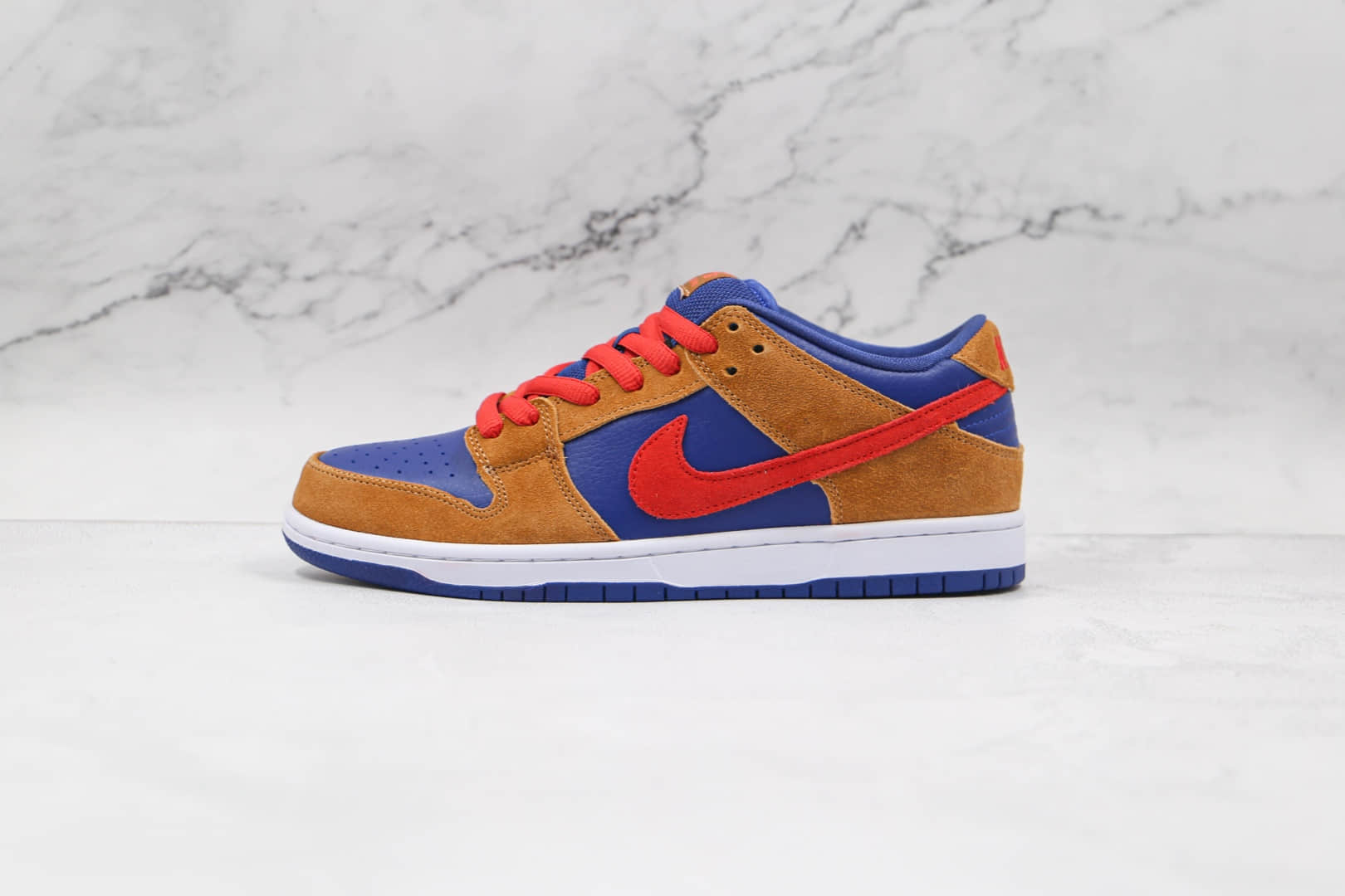耐克NIKE SB DUNK HI DECON纯原版本低帮SB DUNK黄蓝红拼色板鞋内置气垫 货号:BQ6817-700
