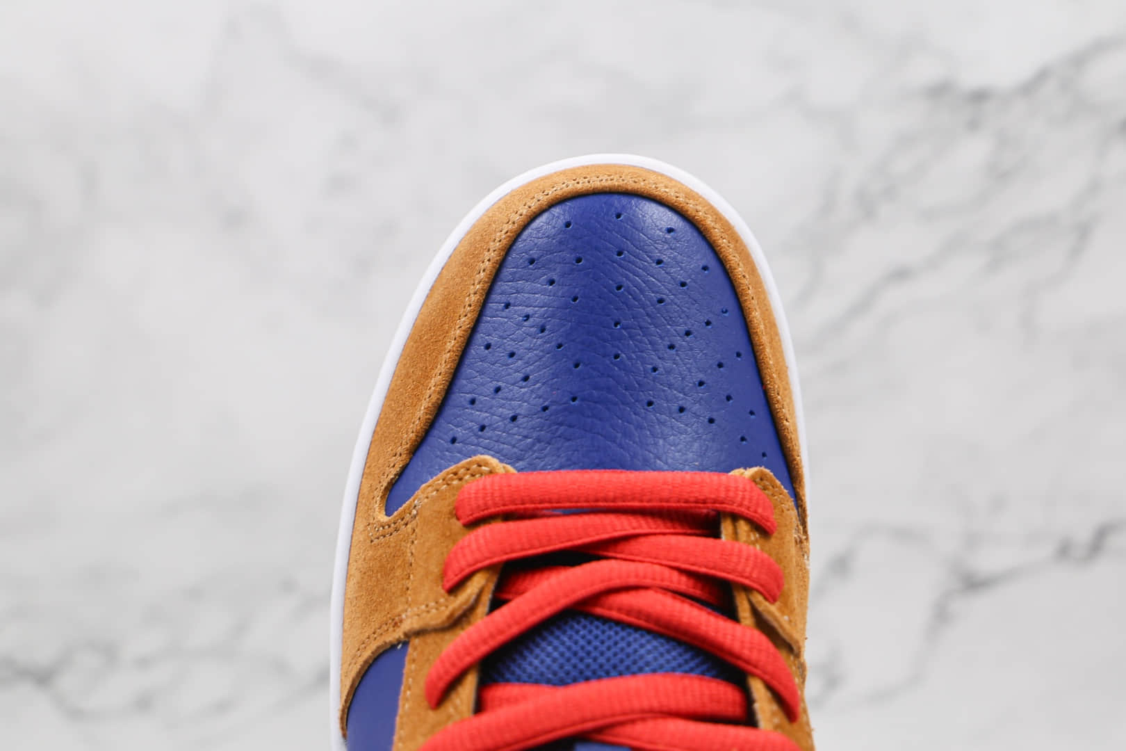 耐克NIKE SB DUNK HI DECON纯原版本低帮SB DUNK黄蓝红拼色板鞋内置气垫 货号:BQ6817-700