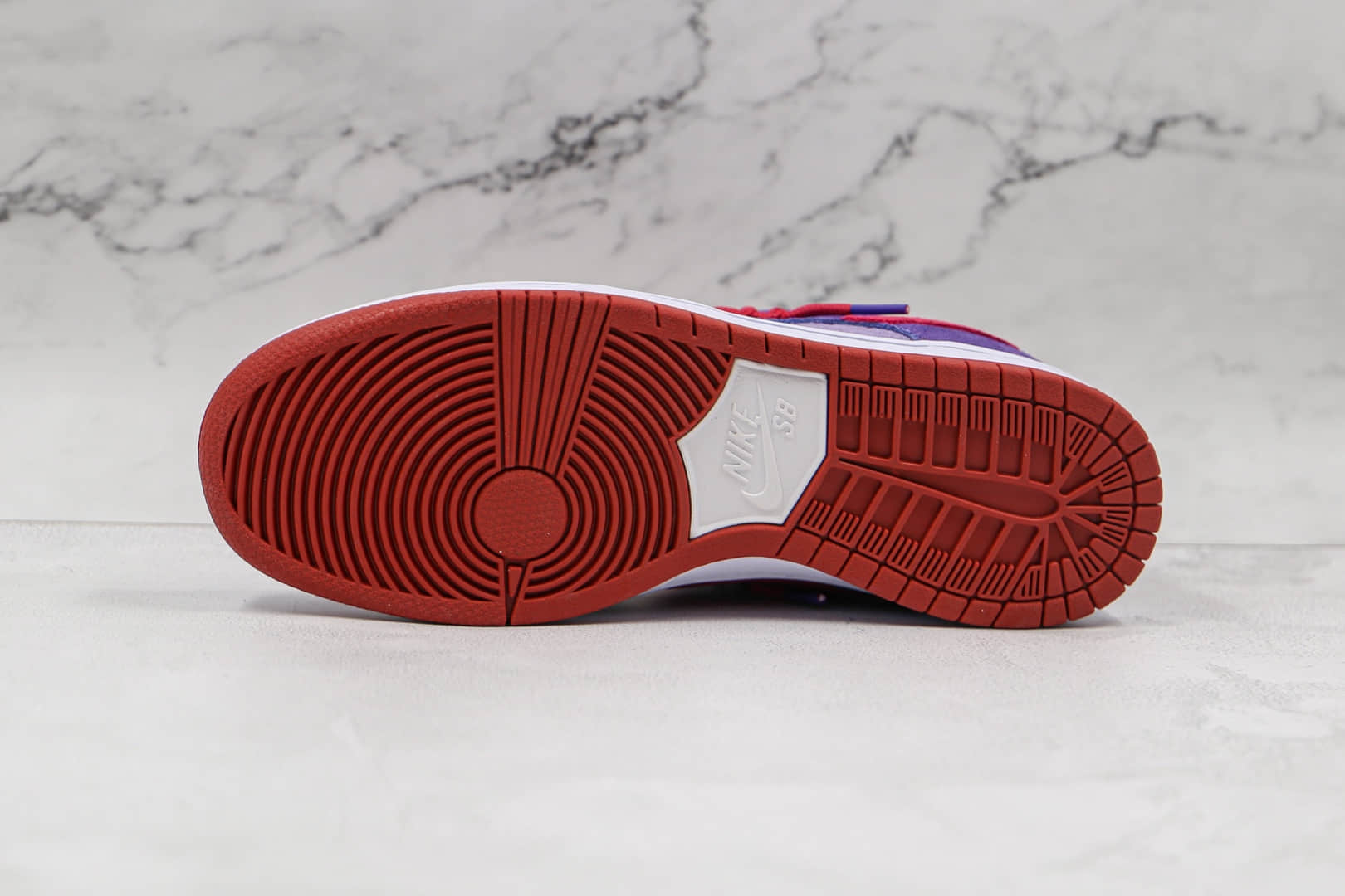 耐克Nike Dunk Low Plum纯原版本低帮OW联名款SB DUNK树莓紫板鞋原楦头纸板打造 货号:BQ6817-100