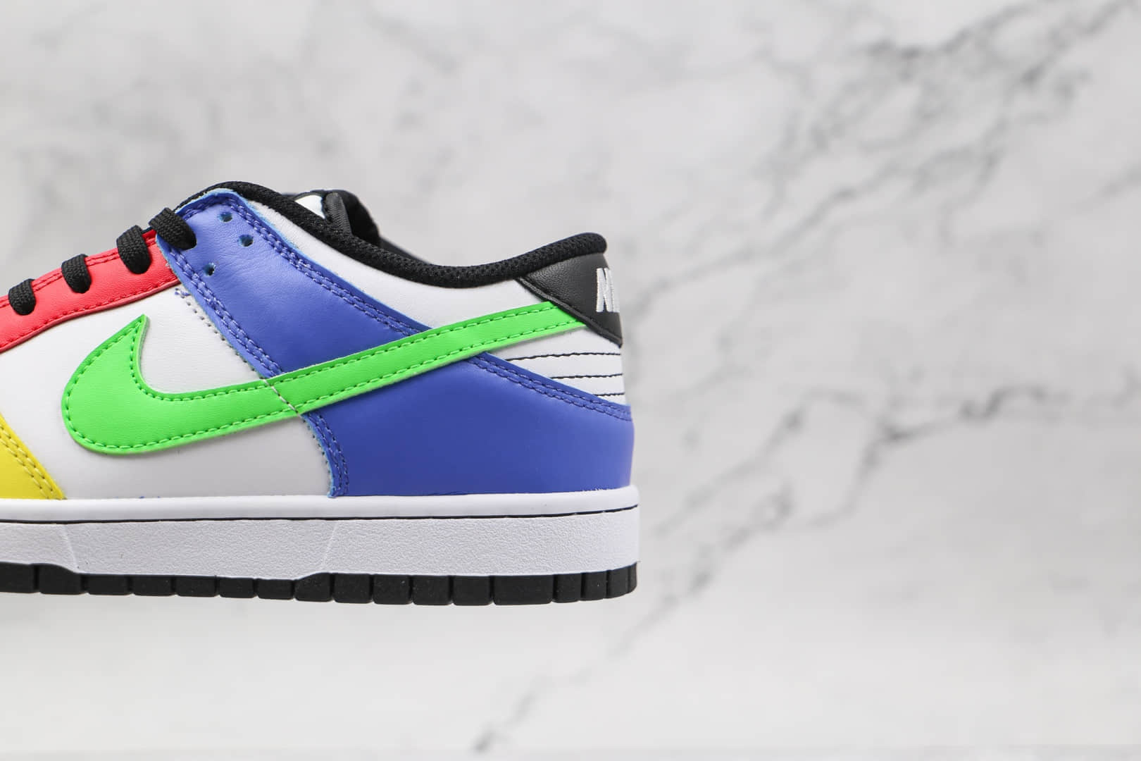 耐克Nike SB Dunk Low纯原版本低帮SB DUNK糖果色白黄绿蓝粉色彩色拼接板鞋原楦头纸板打造 货号:DD1503-106