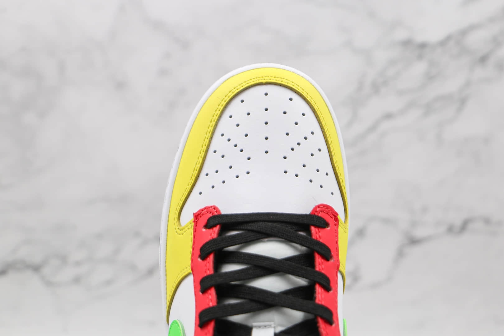 耐克Nike SB Dunk Low纯原版本低帮SB DUNK糖果色白黄绿蓝粉色彩色拼接板鞋原楦头纸板打造 货号:DD1503-106