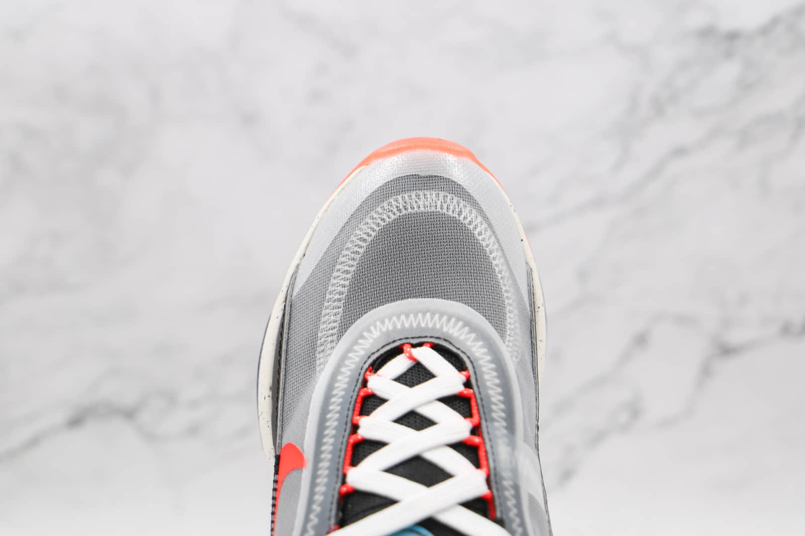 耐克Nike Air Max 90纯原版本网面彩虹Max2090波点灰黑粉色气垫鞋原楦头纸板打造 货号:DD8497-160