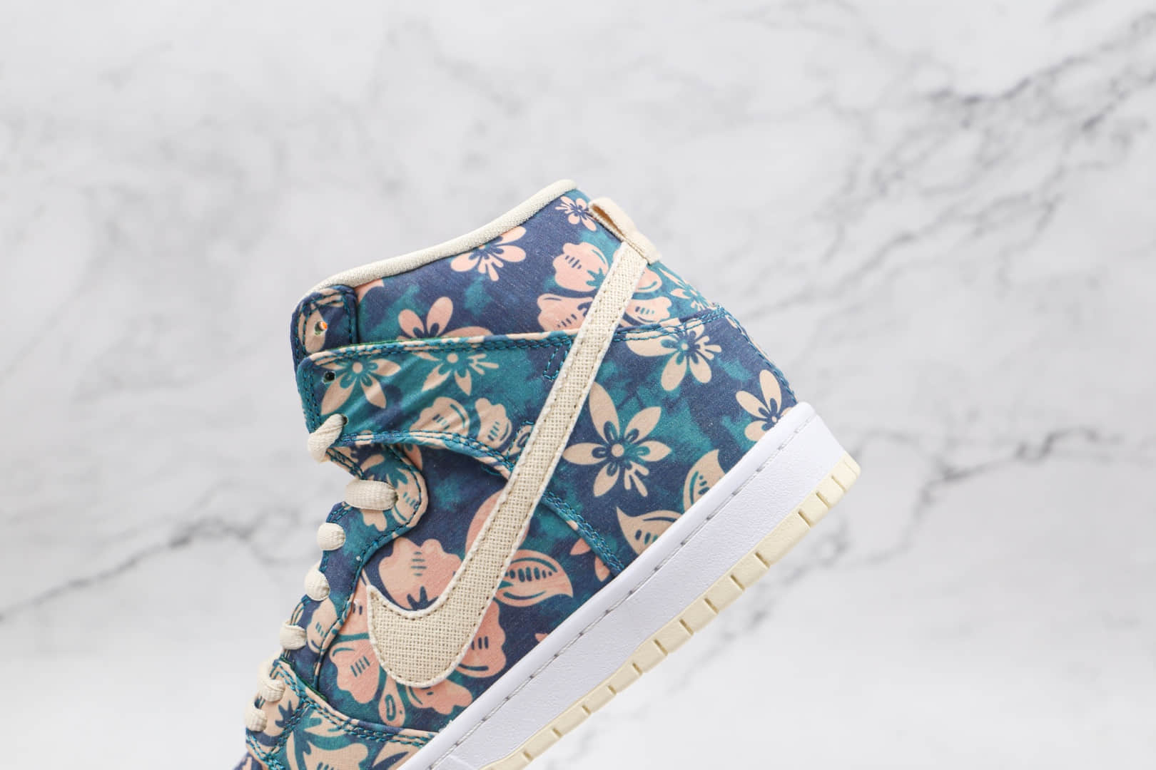 耐克Nike SB Dunk High Pro Hawaii纯原版本高帮SB DUNK夏威夷配色可撕板鞋原鞋开模一比一 货号:CZ2232-300
