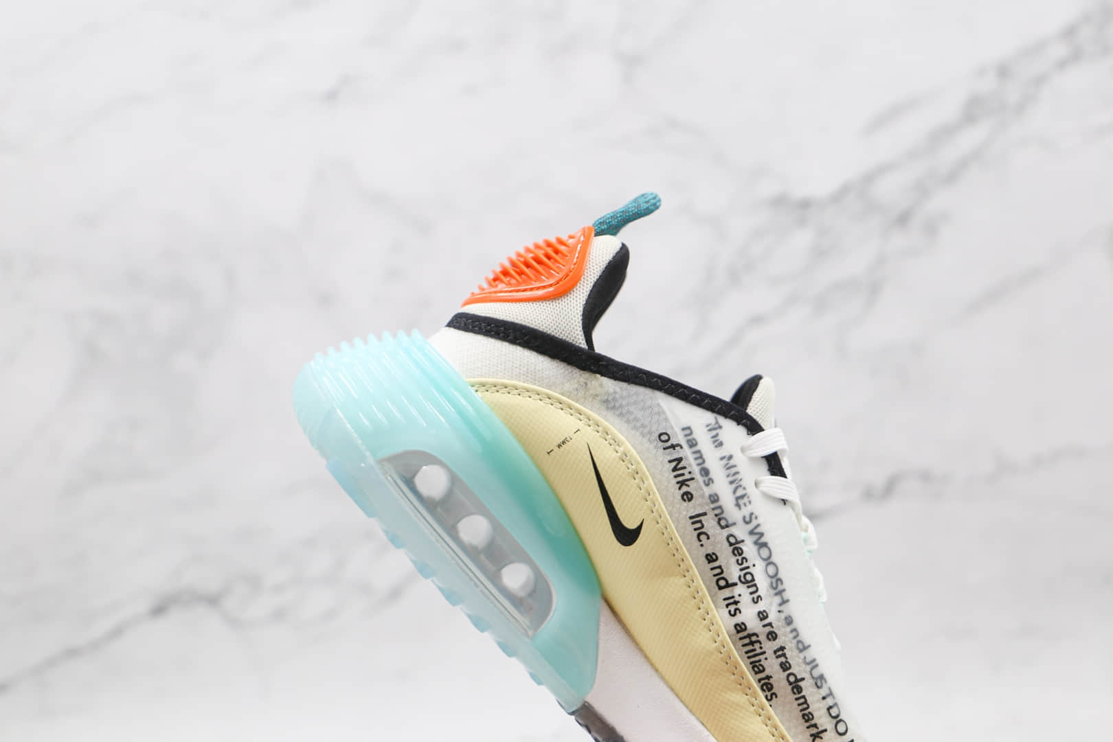 耐克Nike Air Max 2090纯原版本网面灰黄色Max2090气垫鞋原档案数据开发 货号:DM0971-107