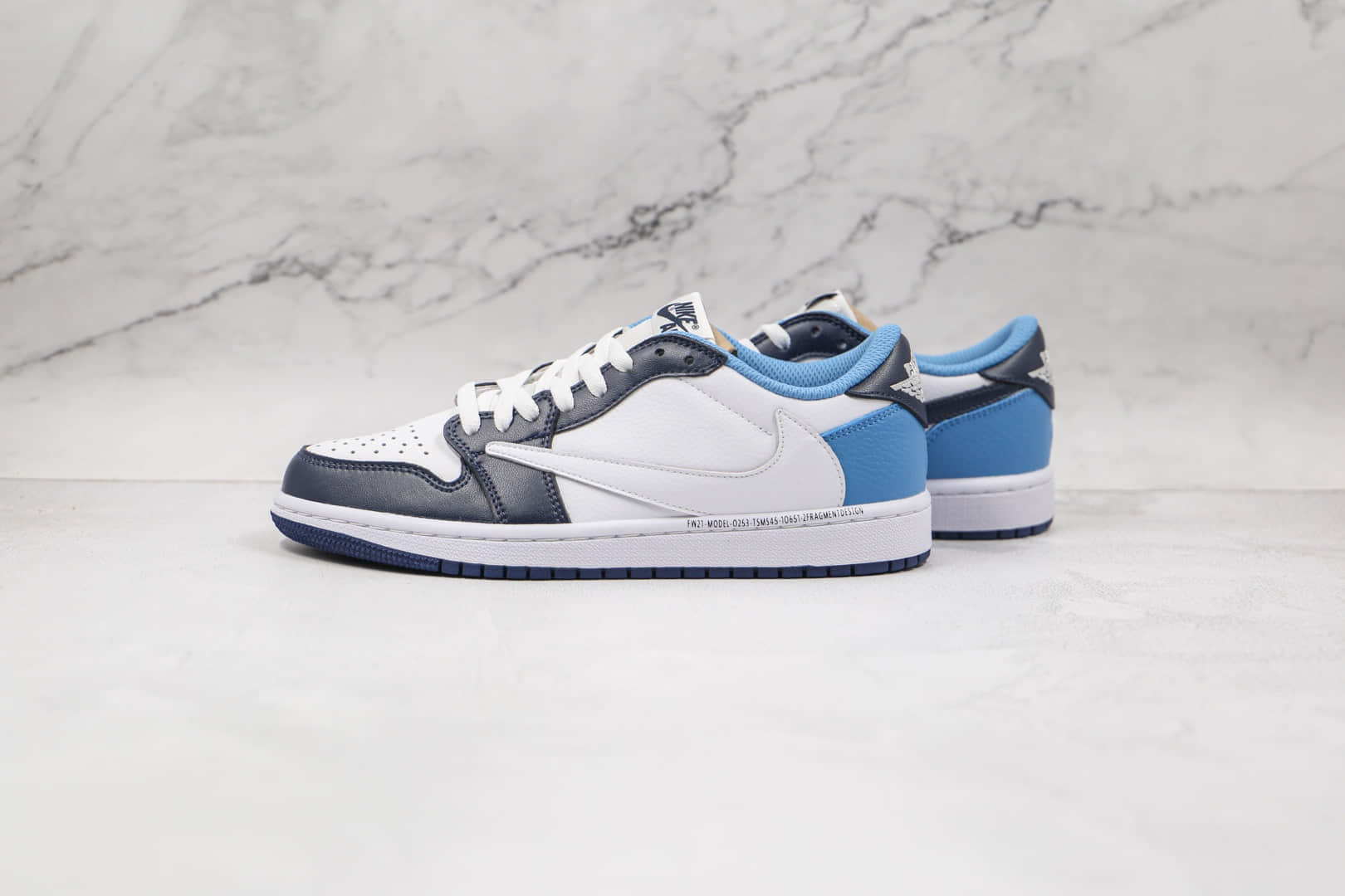 乔丹Air Jordan 1 High OG TS SP纯原版本低帮AJ1倒钩白蓝色板鞋原档案数据开发 (ID:64755) - 图片1