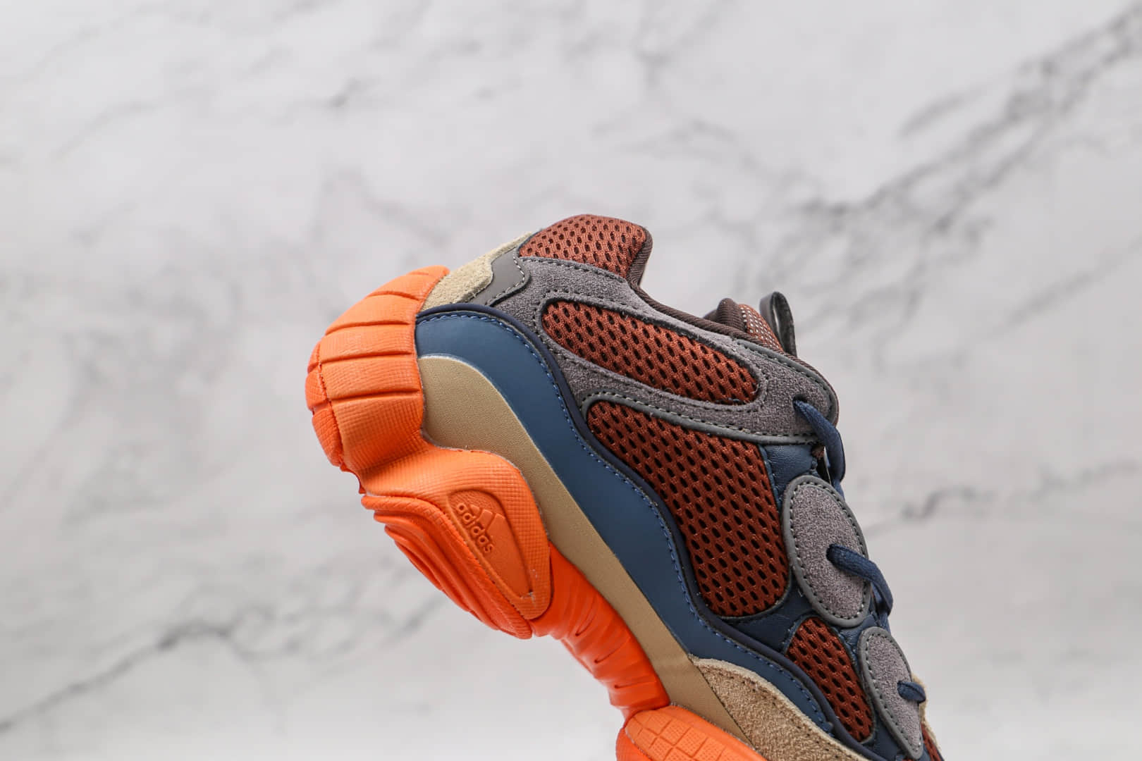 阿迪达斯Adidas Yeezy 500纯原版本椰子500蓝棕橙色复古老爹鞋正确鞋面颜色 货号:GZ5541