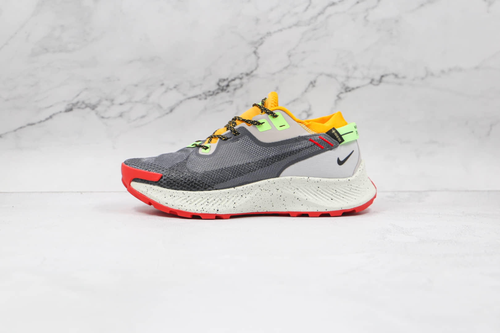 耐克Nike Zoom Pegasus Trall 2纯原版本登月2代黑灰色马拉松跑步鞋原楦头纸板打造 (ID:64900) - 图片1