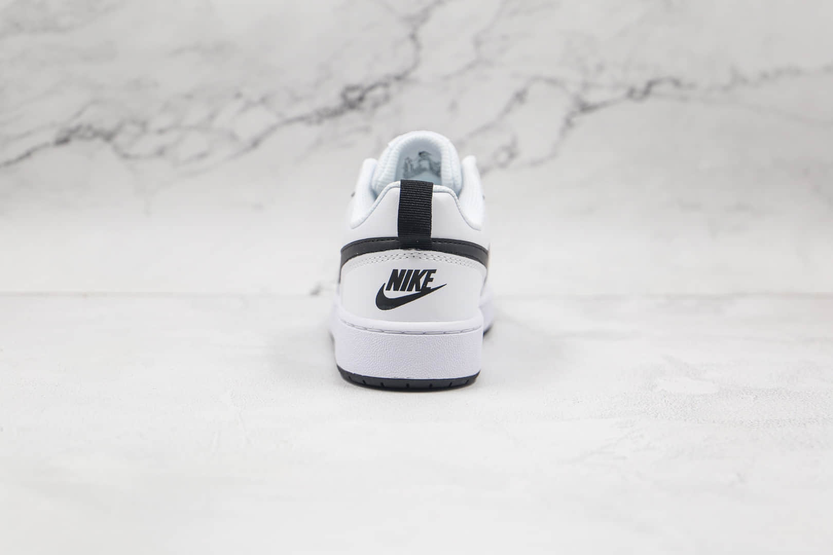 耐克Nike Court Borough Low 2(GS)纯原版本低帮板鞋白黑色原数据开发版型 货号:BQ5448-108