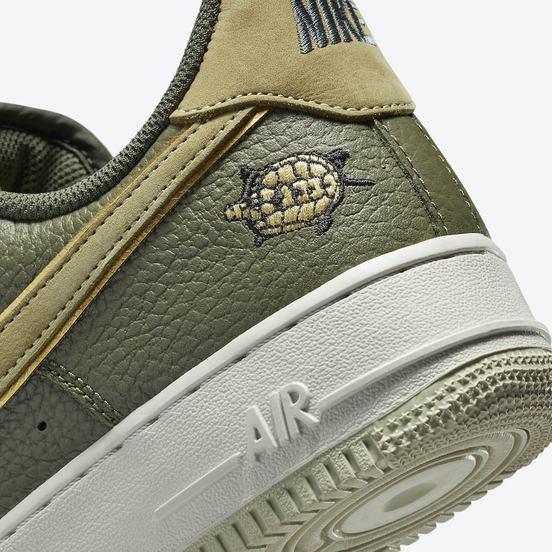可爱小乌龟刺绣!Nike AF1 Low “Turtle”! 货号:DA8482-200